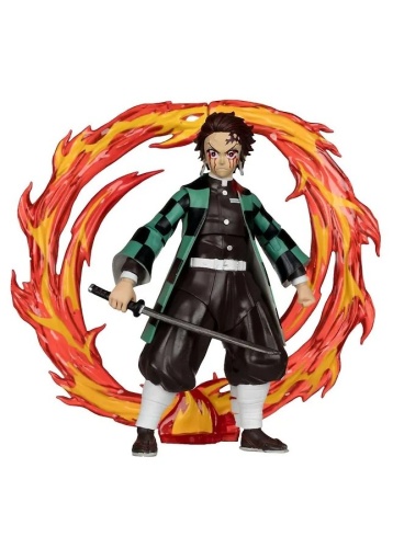 Фигурка Клинок рассекающий демонов Танджиро Камадо Wv5 18см (Daki Battle) 137521